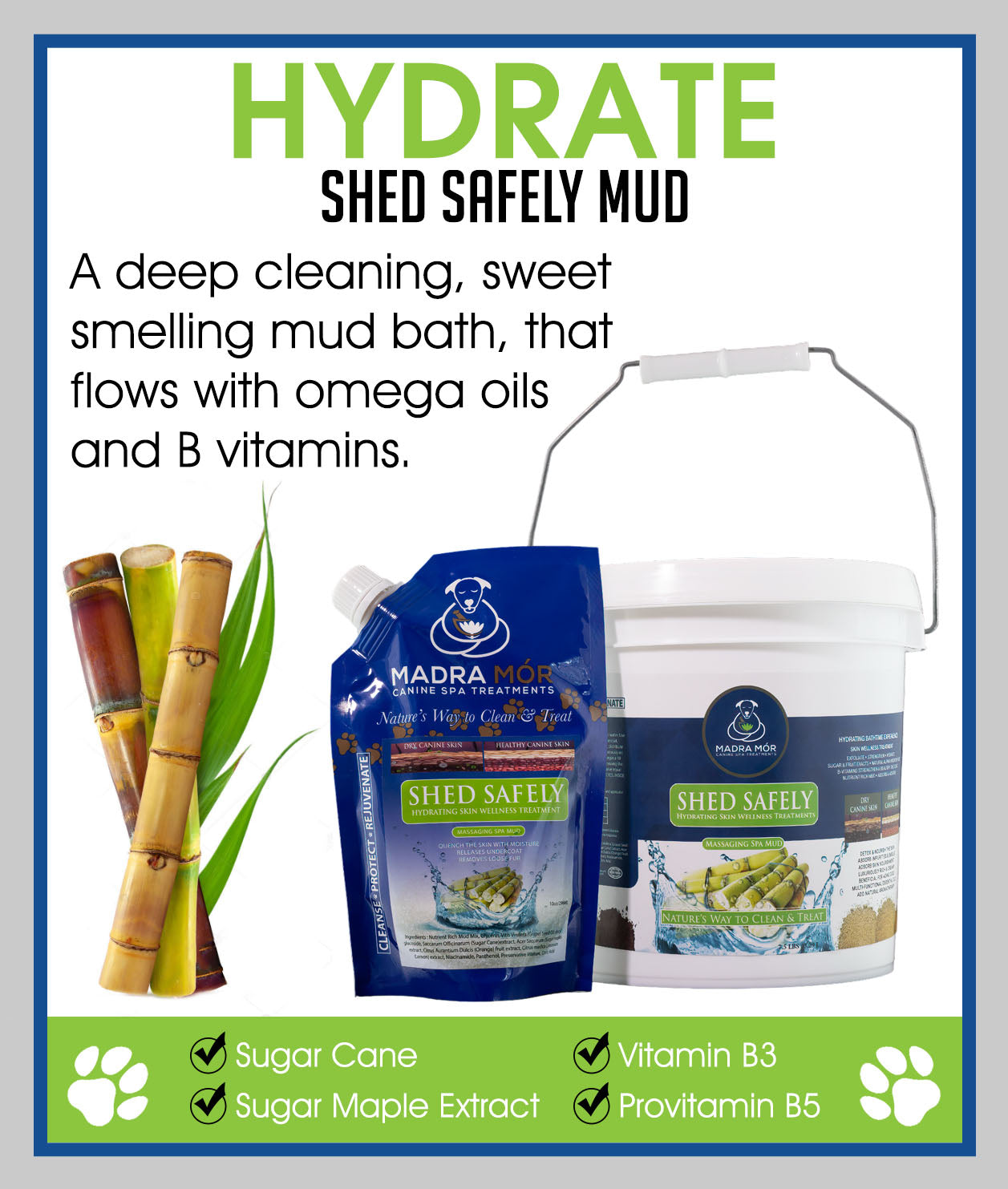 Shed Safely Massaging Spa Mud